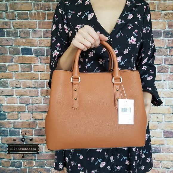 Kate spade evangelie larchmont avenue cognac bag - Picture 4 of 8